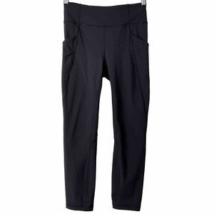 Lululemon Cropped Pull-on Leggings Black 6